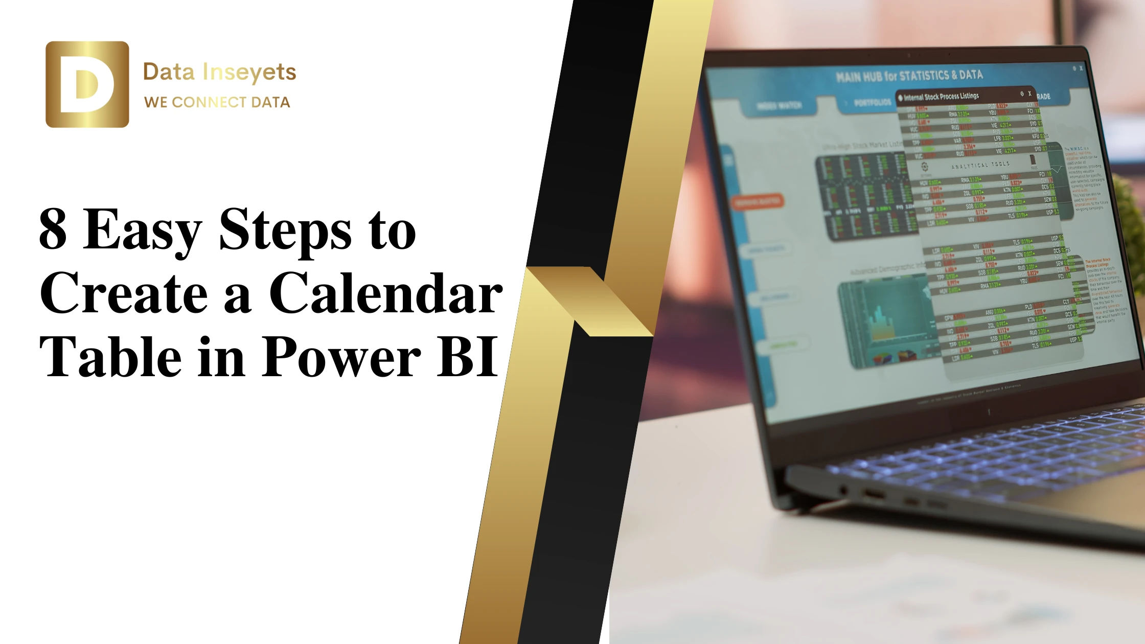 8 Easy Steps to Create a Calendar Table in Power BI