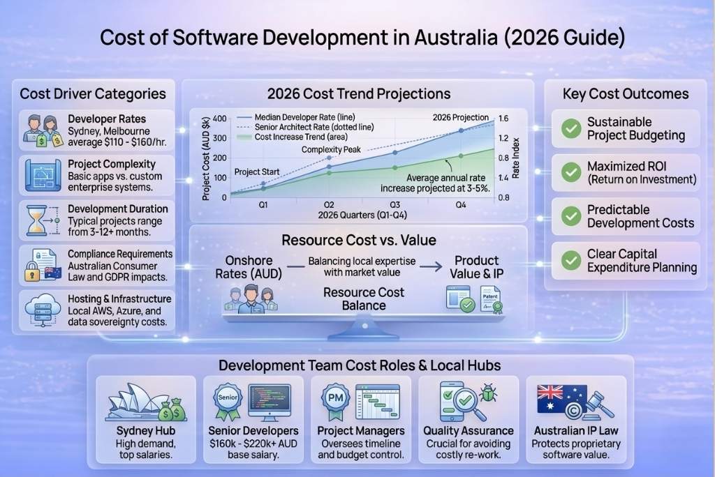 cost of software development in australia